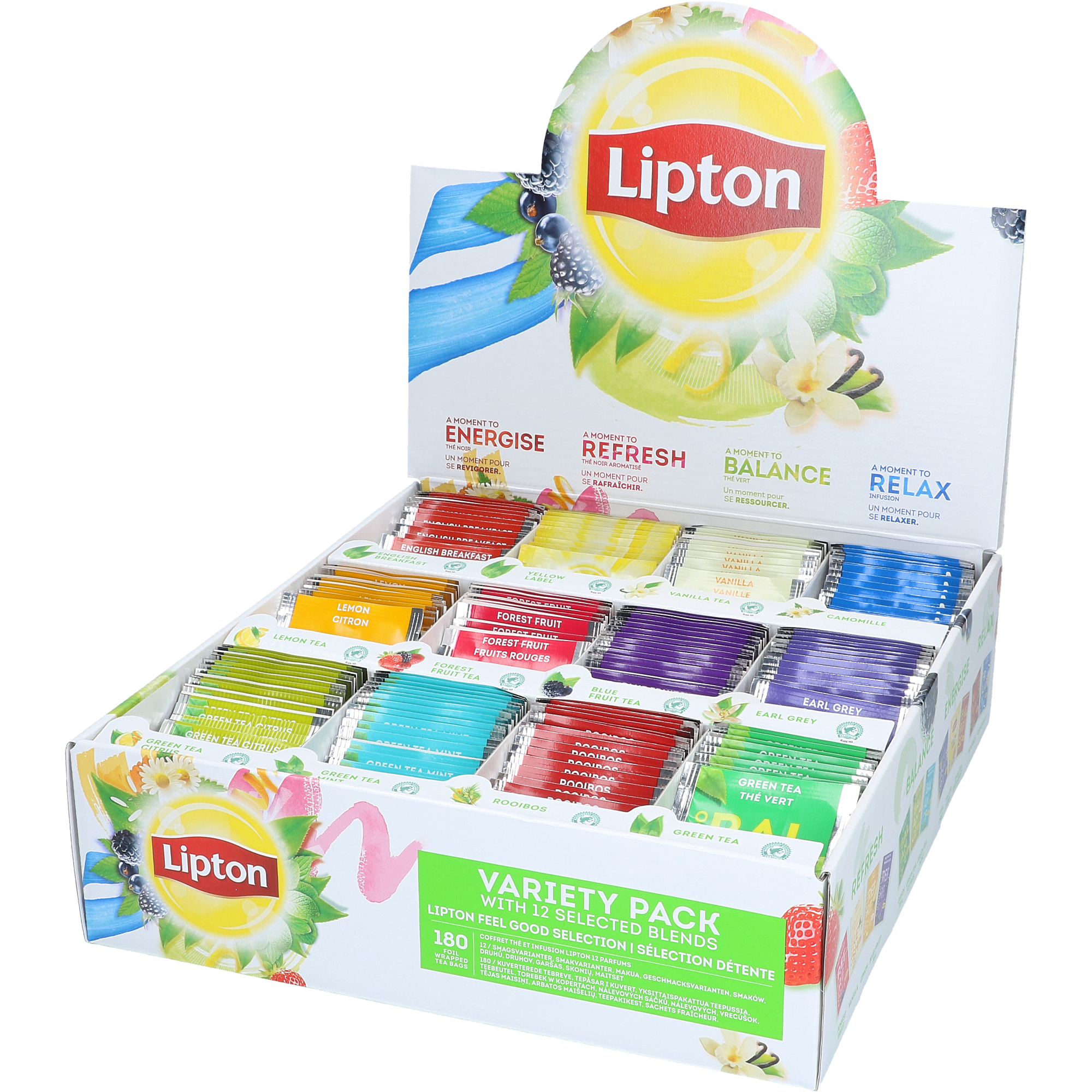 Boks med Lipton te